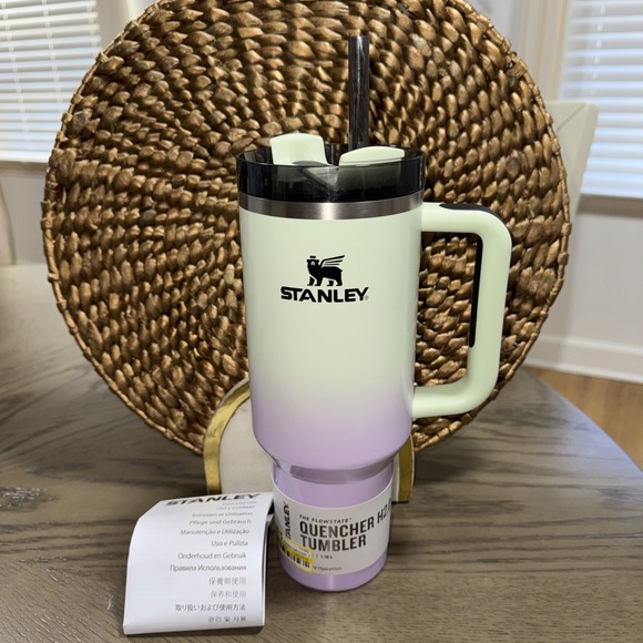 RARE Stanley Halloween 40oz Stainless Steel Tumbler Hypnotic Green BRAND‎ NEW - Picture 7 of 7